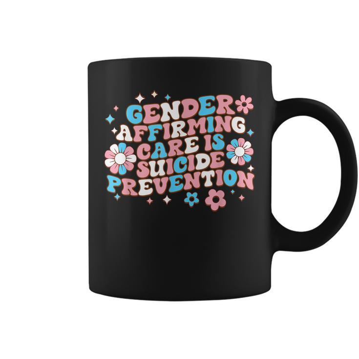 Gender Affirming Care Is Suicide Prevention Trans Rights  Coffee Mug