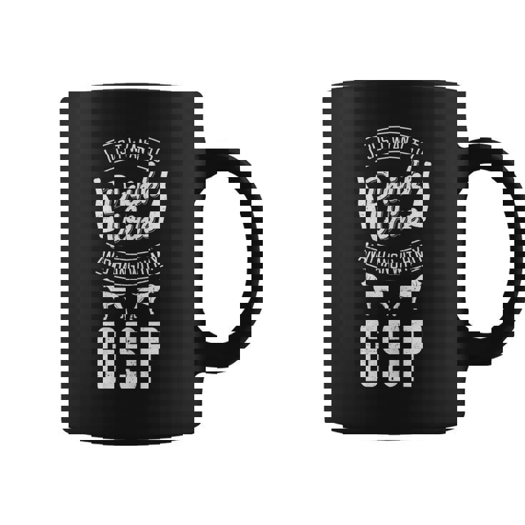 German Shorthair Pointer Wine Lover Coffee Mug