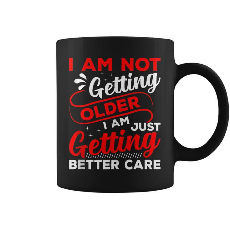 Getting Better Care Medicare Support Old Age Senior Citizens  Coffee Mug