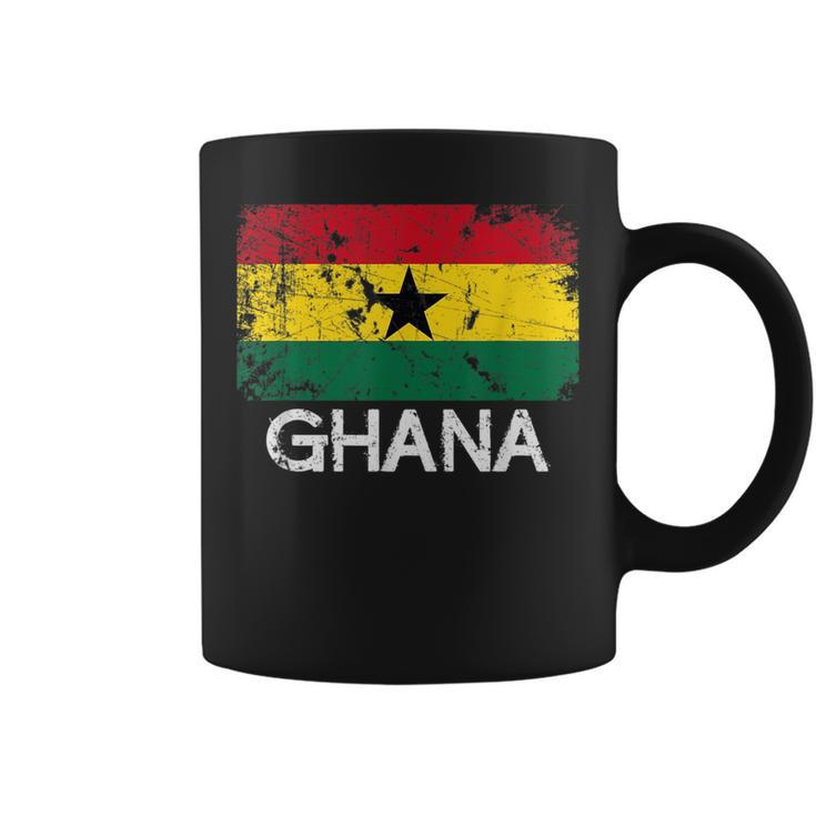 Ghanaian Flag  | Vintage Made In Ghana Gift Coffee Mug