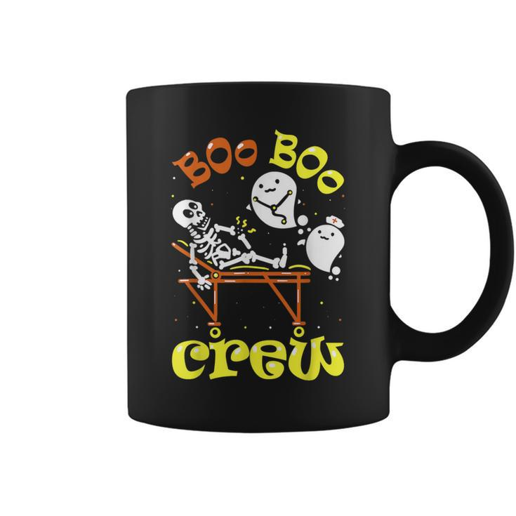 Ghost Skeleton Boo Boo Crew Nurse Halloween Costume Coffee Mug