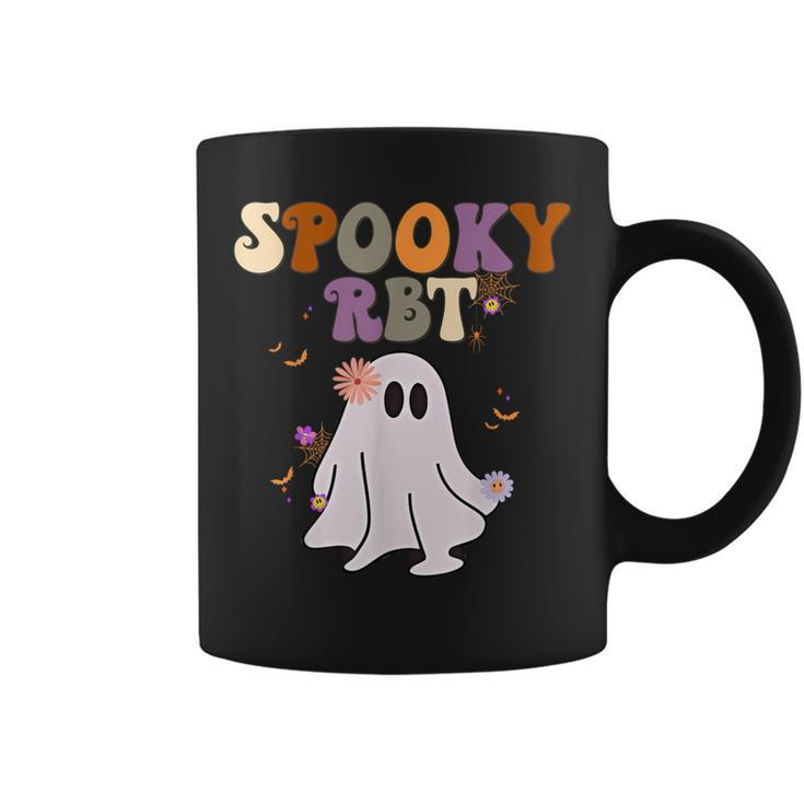 Ghost Spooky Rbt Halloween Registered Behavior Technician Coffee Mug