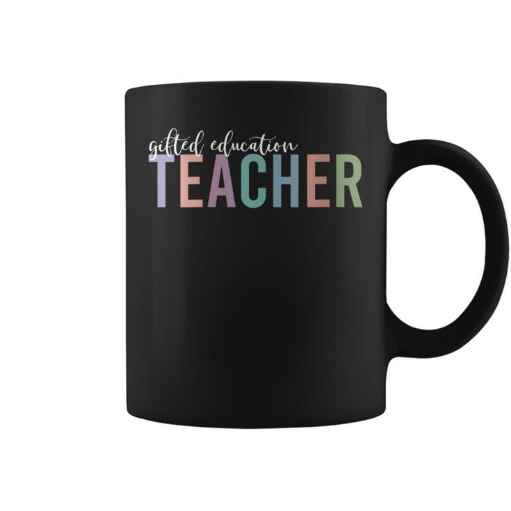 ed Education Teacher Back To School Teachers Coffee Mug