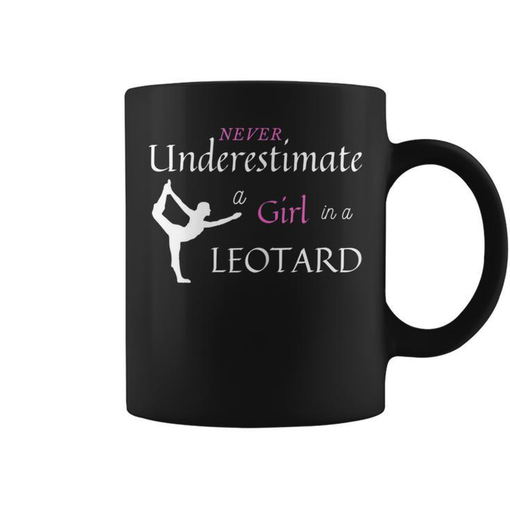 Girls Gymnastics Never Underestimate Coffee Mug