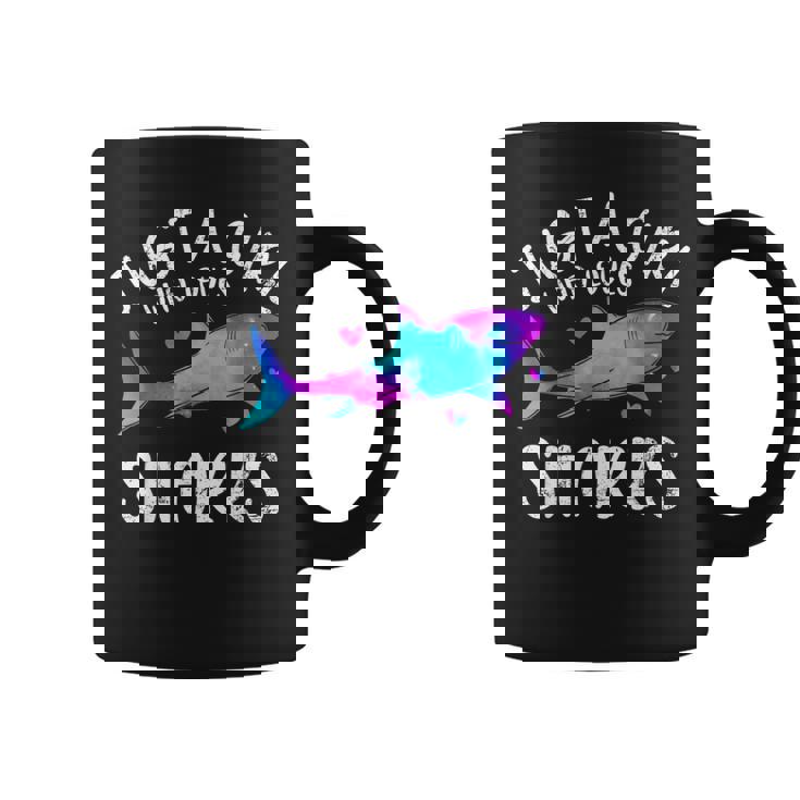 Girls Shark Lover Shark Girls Shark Coffee Mug