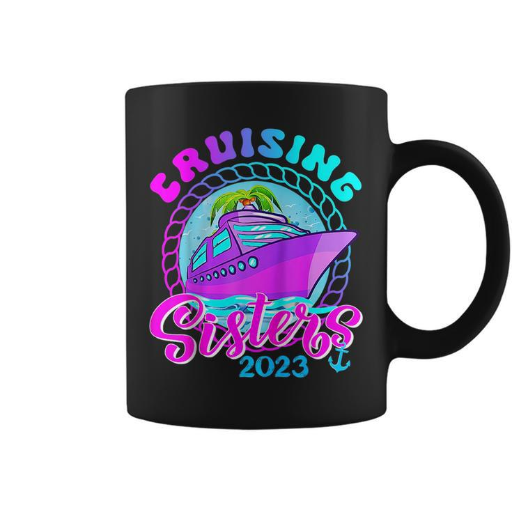 Girls Trip 2023 Cruise Squad Girls Gone Sisters Cruising Coffee Mug