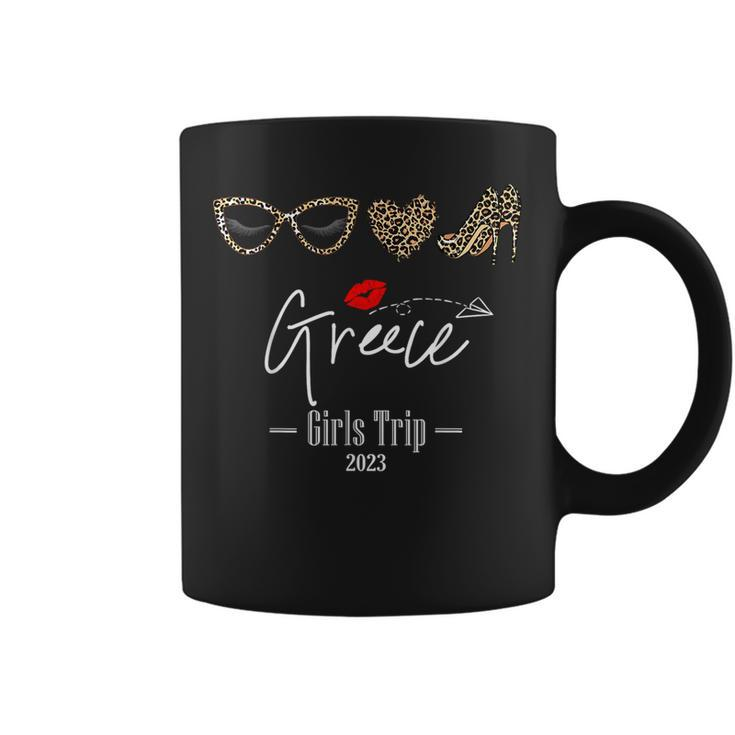 Girls Trip Greece 2023 Vacation Weekend Birthday Squad Coffee Mug