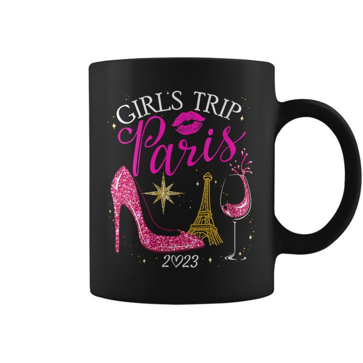 Girls Trip Paris 2023 Weekend Birthday Squad Coffee Mug