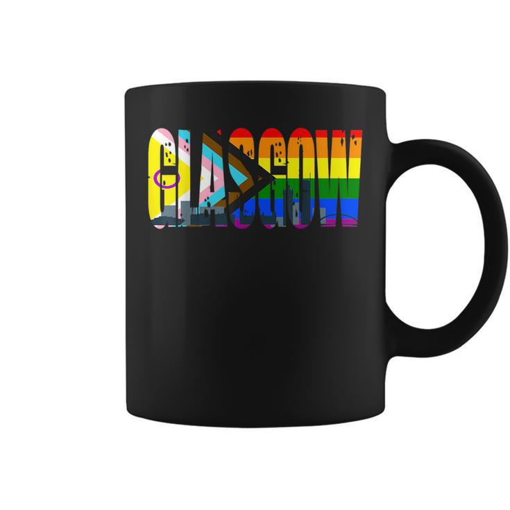 Glasgow Lgbti Flag Pride Support City  Coffee Mug