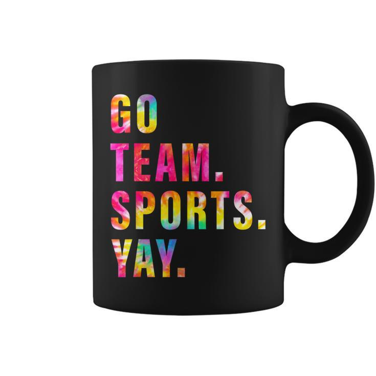 Go Team Sports Yay Sports And Games Competition Team Coffee Mug