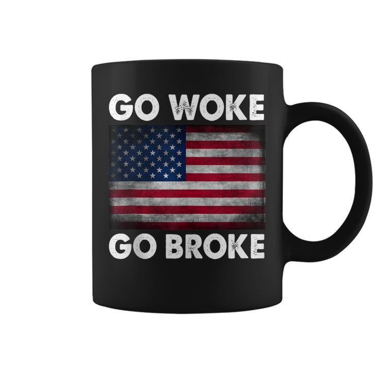 Go Woke Go Broke  Coffee Mug