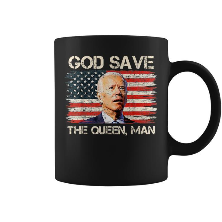 God Save The Queen Man Funny Joe Biden  Coffee Mug