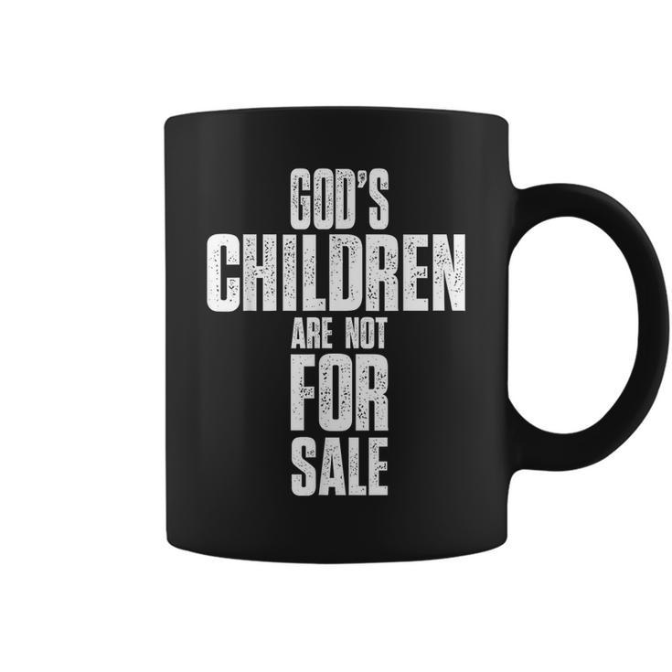 Gods Children Are Not For Sale  Coffee Mug