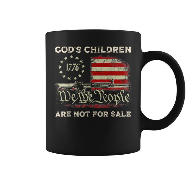 Gods Children Are Not For Sale Embracing Sound Of Freedom Freedom Funny Gifts Coffee Mug