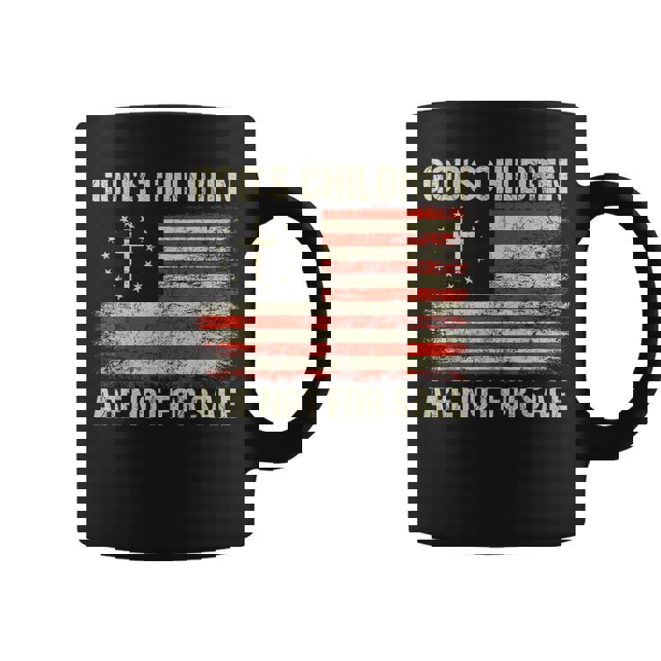 Gods Children Are Not For Sale Funny Quote Gods Children Coffee Mug