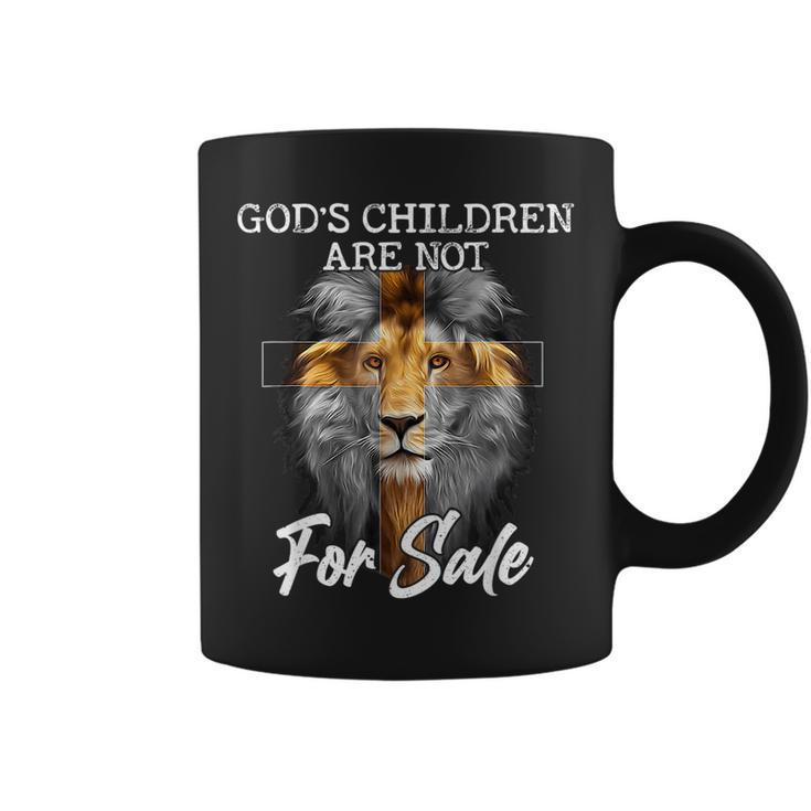 God's Children Are Not For Sale Quote God's Children Coffee Mug