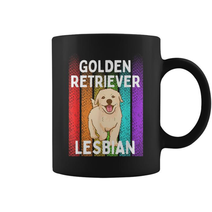 Golden Retriever Lesbian  Coffee Mug
