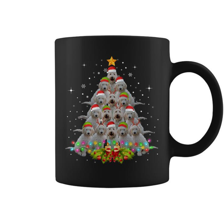 Goldendoodle Dog Tree Christmas Sweater Xmas Pet Dogs Coffee Mug