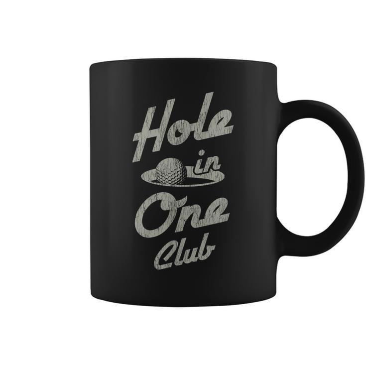 Golf Player Equipment  Hole In One Club Golfer Coffee Mug
