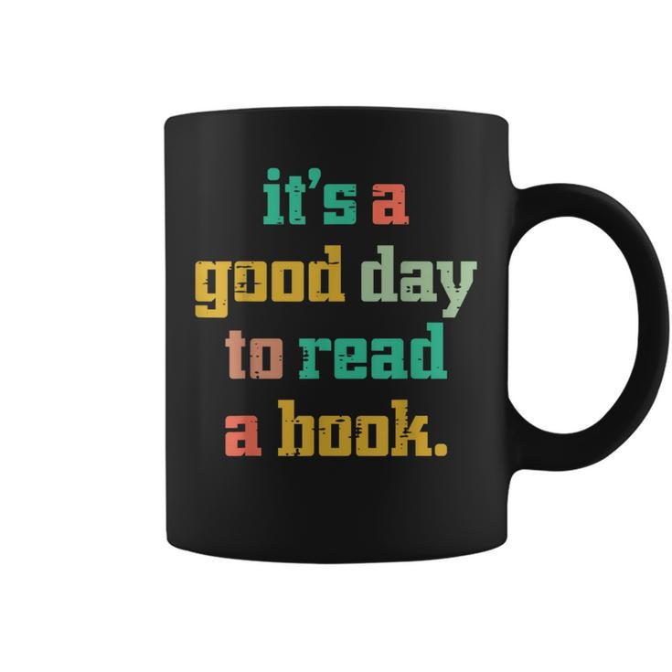 Good Day To Read Book Cute Librarian Bookworm Men Women Kids Coffee Mug