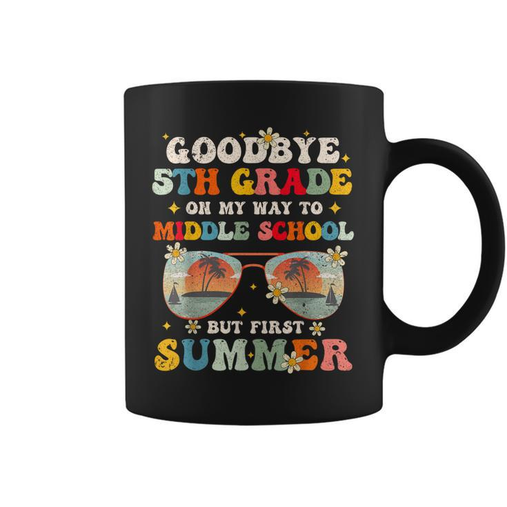 Goodbye 5Th Grade Graduation To Middle School Hello Summer  Coffee Mug