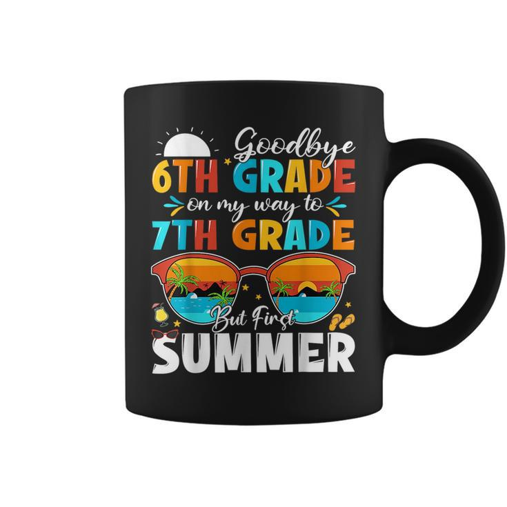 Goodbye 6Th Grade Graduation To 7Th Grade Hello Summer Kids  Coffee Mug