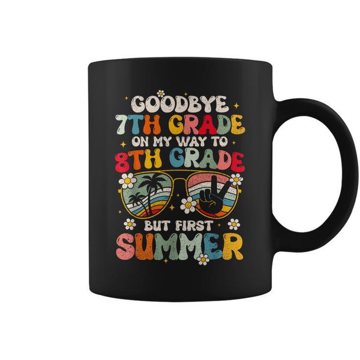 Goodbye 7Th Grade Graduation To 8Th Grade Hello Summer Kids  Coffee Mug