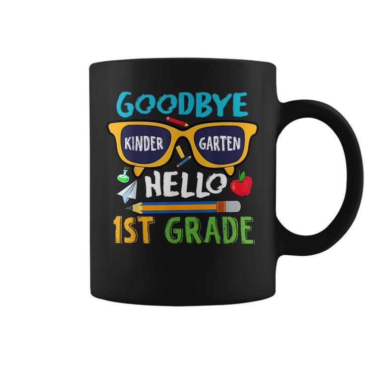 Goodbye Kindergarten Hello 1St Grade Girls 2023 Grad  Coffee Mug