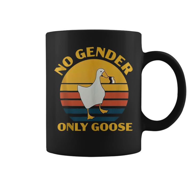 Goose No Gender Nonbinary Lgbt Duck Gay Pride Lgbt Lover Coffee Mug
