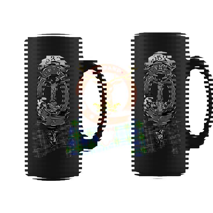 Gordon Scottish Clan Badge & Tartan Coffee Mug