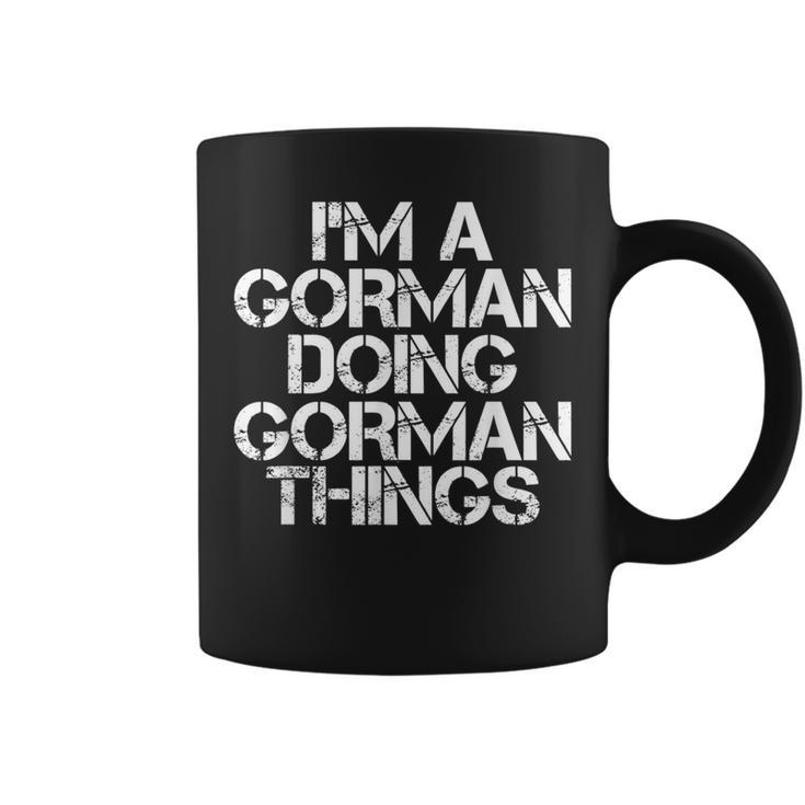 Gorman Surname Family Tree Birthday Reunion Idea Coffee Mug