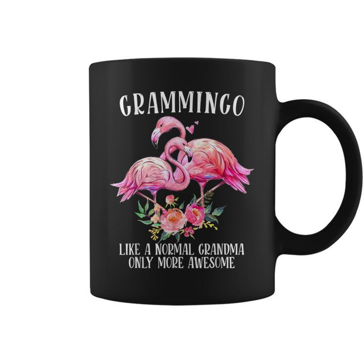 Grammingo Funny For Grandma Awesome Flamingo Mom  Coffee Mug