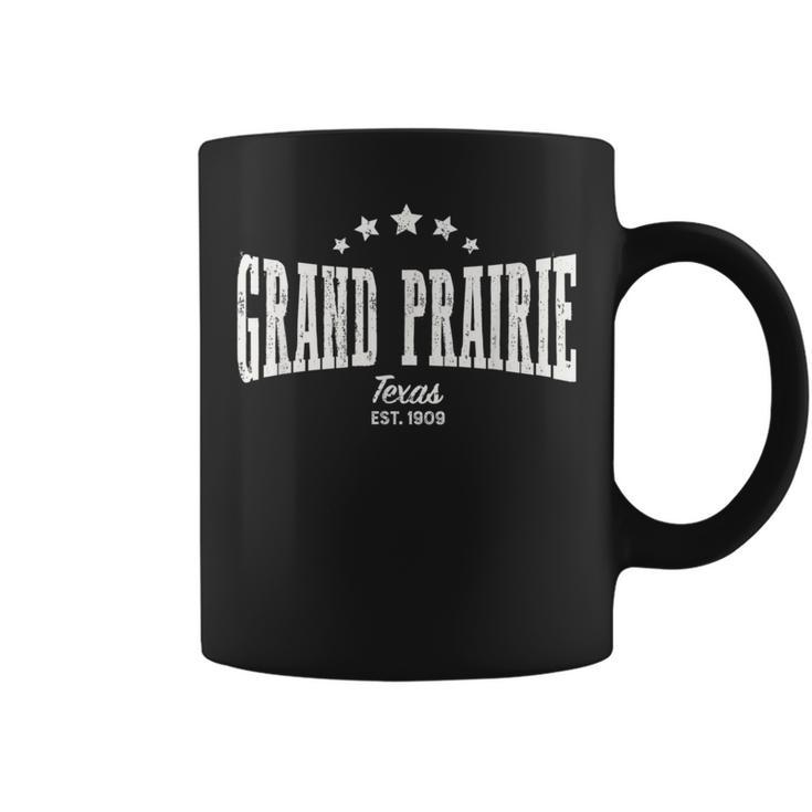 Grand Prairie Tx Distressed Vintage Home City Pride Coffee Mug