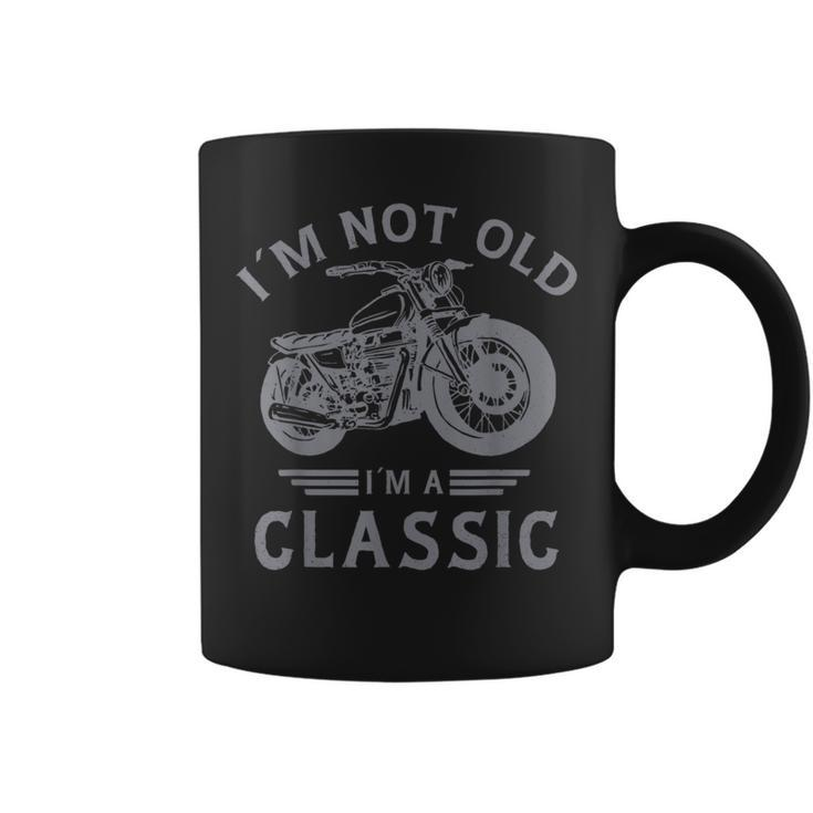Grandad Birthday Vintage Motorbike Funny Motorcycle  Coffee Mug