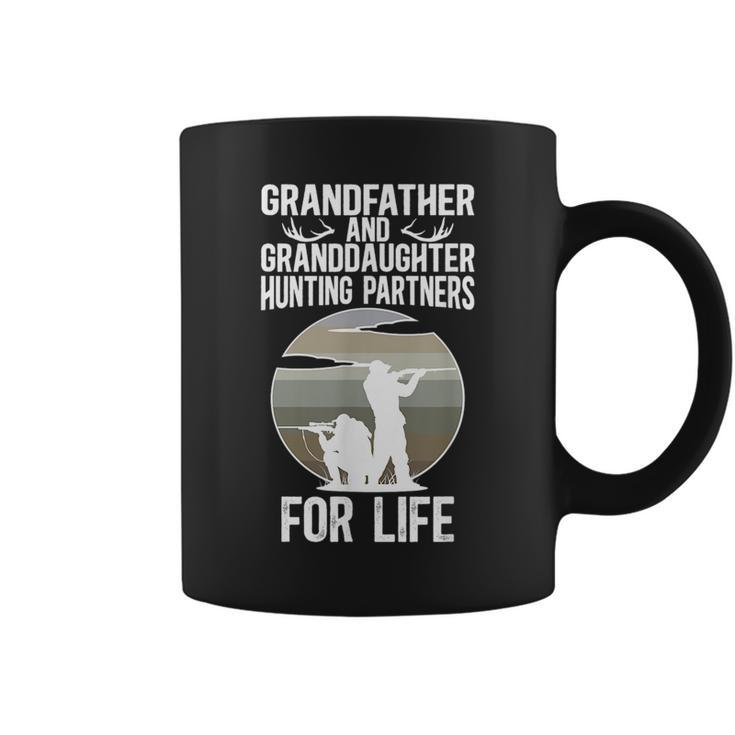 Grandfather And Granddaughter Hunting Buddies Coffee Mug