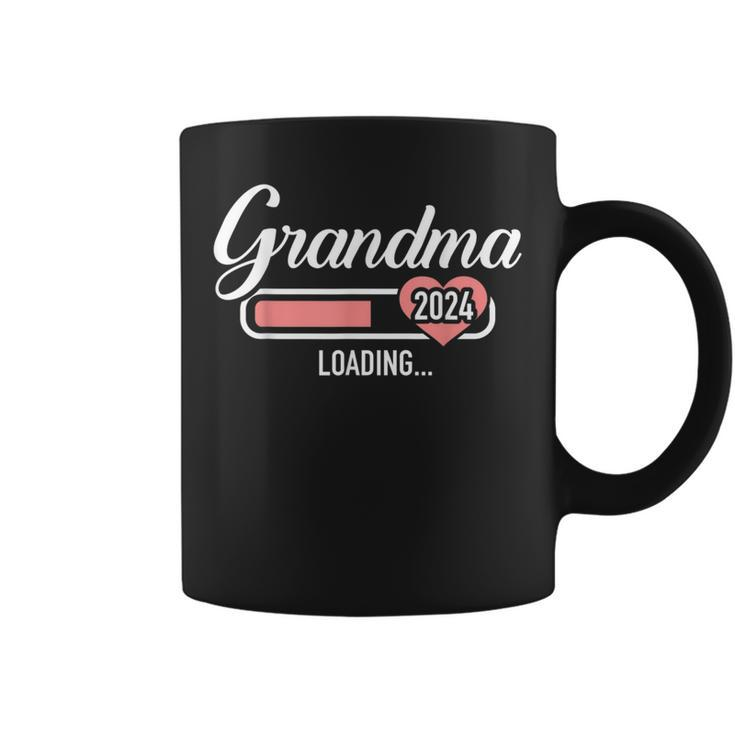 Grandma 2024 Loading For Pregnancy Announcement  Coffee Mug