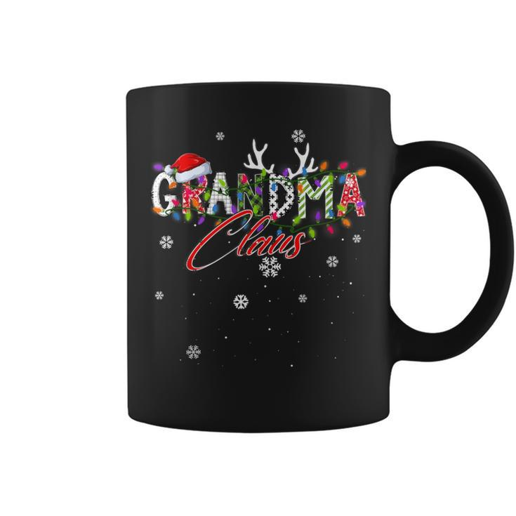Grandma Claus Family Matching Group Ugly Christmas Sweater Coffee Mug