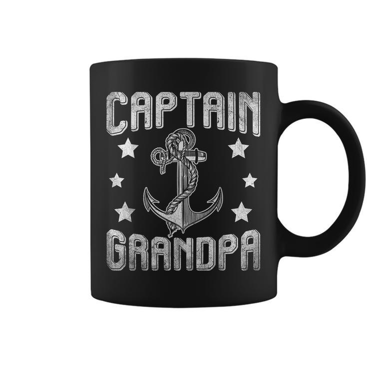Grandpa Boating Boat Fathers Day  Coffee Mug