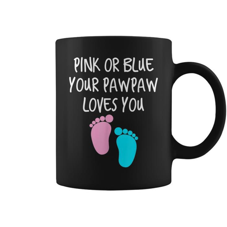 Grandpa Gender Reveal  For Pawpaw Coffee Mug