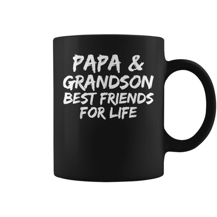 Grandpa Granddad Papa And Grandson Best Friend For Life  Coffee Mug