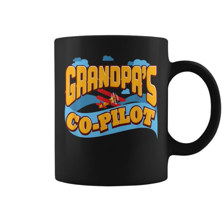 Grandpa's Co-Pilot Children's Aircrew Coffee Mug