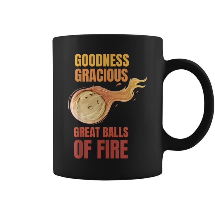 Great Balls Of Fire Funny Flaming Meteor Comet Asteroid  Coffee Mug