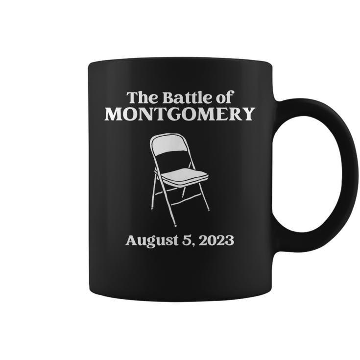 The Great Battle Of Montgomery Folding Chair Coffee Mug