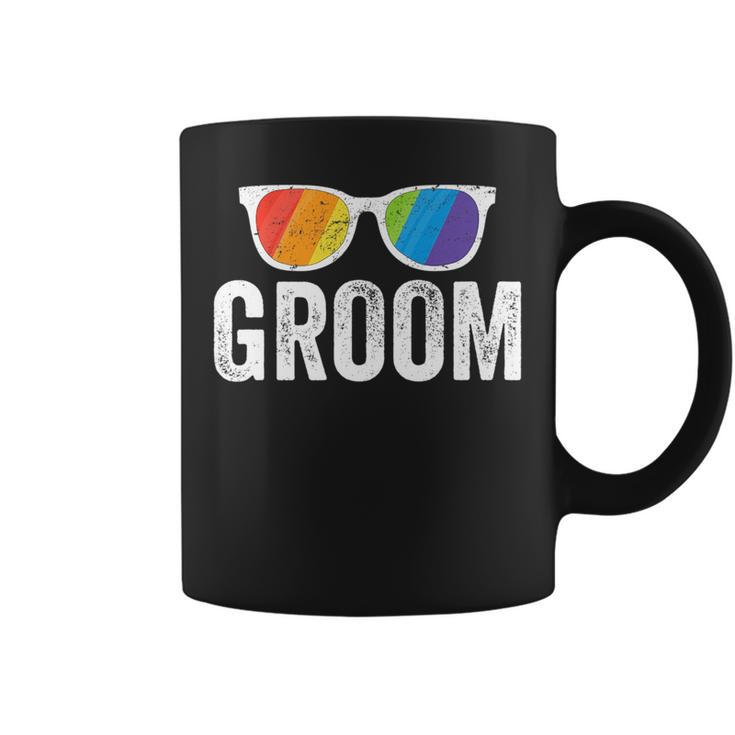 Groom Bachelor Party Lgbt Same Sex Gay Wedding Husband   Coffee Mug