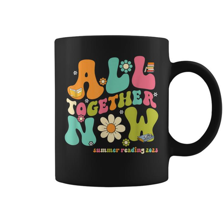 Groovy All Together Now Summer Reading 2023 Librarian Book Coffee Mug