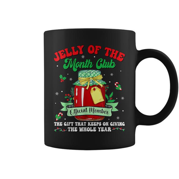 Groovy Christmas Jelly Of The Month Club Vacation Xmas Pjs Coffee Mug