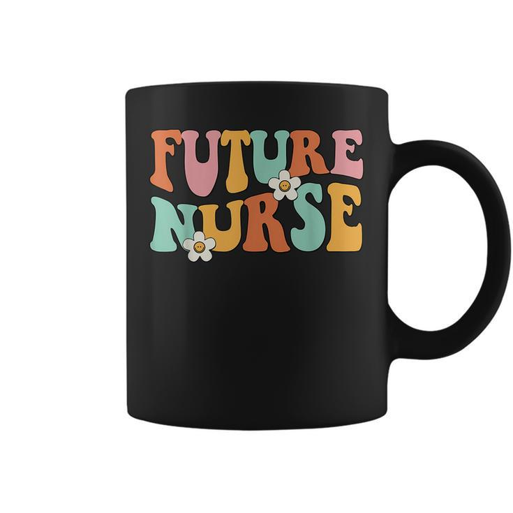 Groovy Future Nurse Nursing School Student Nurse In Progress Coffee Mug