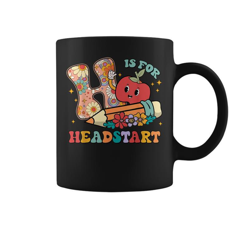 Groovy H Is For Headstart Back To School Coffee Mug