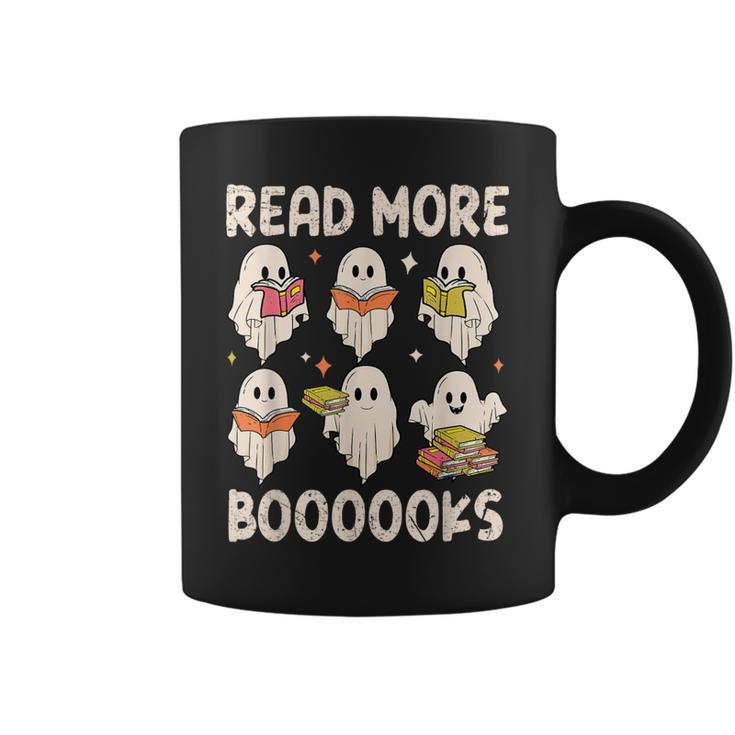 Groovy Halloween Ghost Read More Boooooks Librarian Teacher Coffee Mug