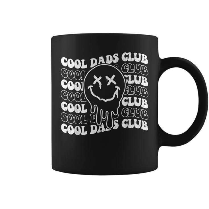 Groovy Hippie Face Cool Dads Club Funny Fathers Day Daddy  Coffee Mug